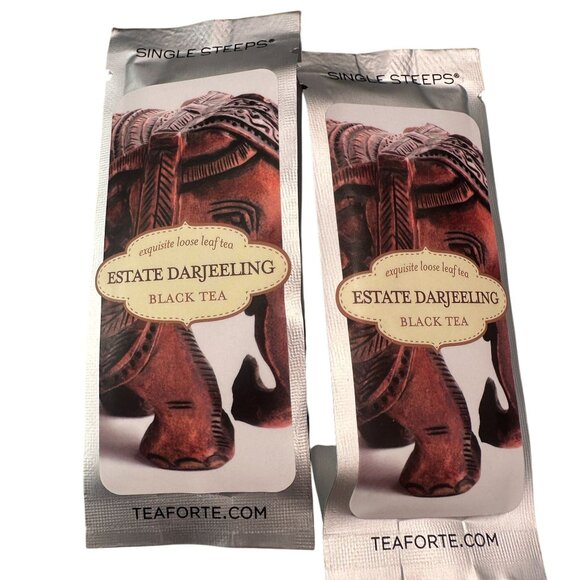 Tea Forte Pouches Single Steeps Loose Leaf Tea World Sampler Bombay Sealed - Picture 2 of 11